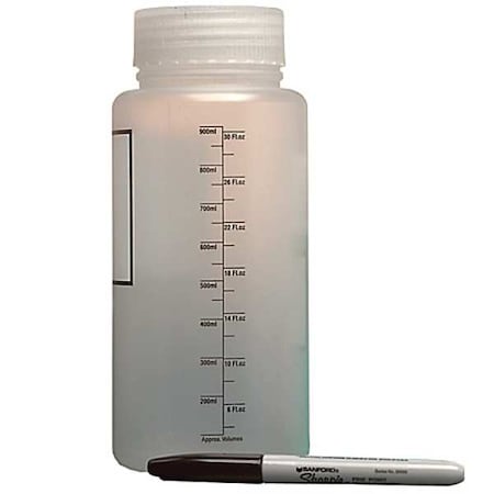Bottle Grad Write-On 1000 ml D, PK6 MPN:501505-1000