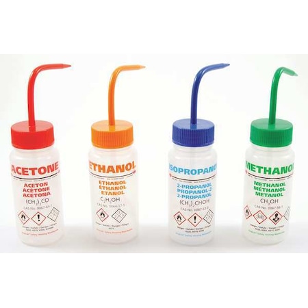 Translucent, 250 mL. Wash Bottle, PK5 MPN:506485-0005