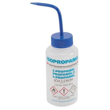 Translucent, Wash Bottle 500mL, PK5 MPN:506495-0003