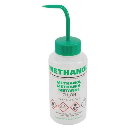 Translucent, 500 mL. Wash Bottle, PK5 MPN:506495-0004