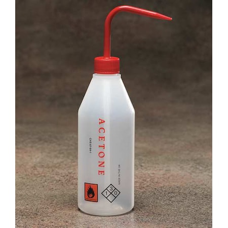 Translucent 500mL Wash Bottle, PK5 MPN:506915-0004