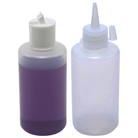 LDPE Dispensing Bottles, w/Dropper, PK10 MPN:524185-0500