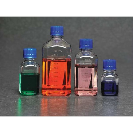 Media Bottle, Polycarbonate, 107 mm H, PK6 MPN:626284-0125