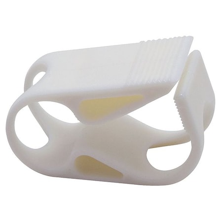 Clamp, Polyester, 58.42 mm L, White, PK6 MPN:670725