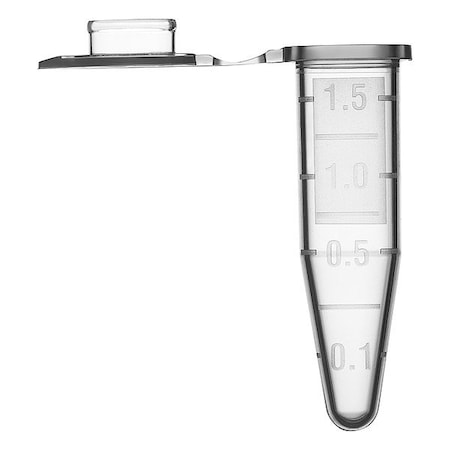 Microcentrifuge Tube, 0.52 in Dia, PK5000 MPN:MCT15