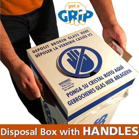 Glass Disposal Box, Intermediate Mo, PK 6 MPN:797035