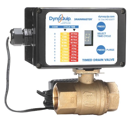 Auto Drain Valve, 115V, 1 In. MPN:AD2A 1