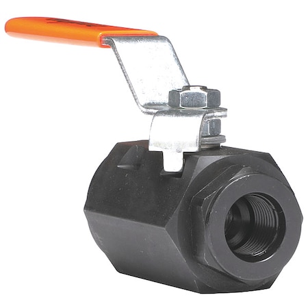Manual 2-Way Ball Valve, SAE, Carbon Steel MPN:VLE2.NK 1/2