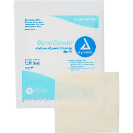 Dynarex DynaGinate™ Calcium Alginate Dressing 4-1/4