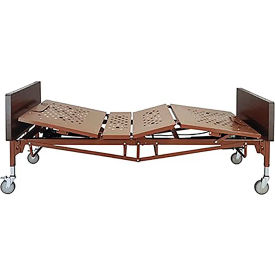 Dynarex Bariatric Full Electric Home Care Bed W/ Emergency Hand Crank 48