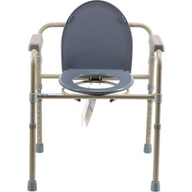 Dynarex Folding Bedside Commode Seat Pack of 4 10372-4