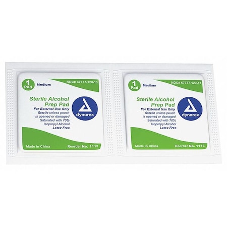 Alcohol Pads, Antiseptics, PK2000 MPN:1113