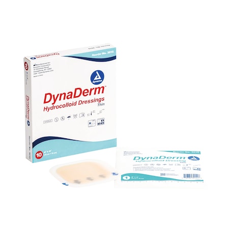 DynaDerm Hydrocolloid Dressing -, PK120 MPN:3015