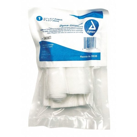 Trauma Dressing, Sterile, 9 x 5-1/2In, PK60 MPN:3535