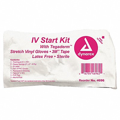 IV Start Kit PVC Gloves PR PK50 MPN:4696