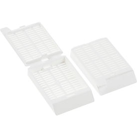 Dynarex® LabChoice Histology Embedding Cassette with Attached Lid White Pack of 2000 42520