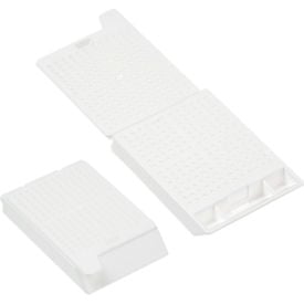 Dynarex® LabChoice Biopsy Embedding Cassette Unassembled Sleeved White Pack of 3000 42523