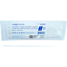 Dynarex® LabChoice Flexible Inoculation Loop Sterile 1l Capacity White Pack of 2000 43161