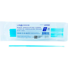 Dynarex® LabChoice Rigid Inoculation Loop Sterile 10l Capacity Blue Pack of 2000 43162