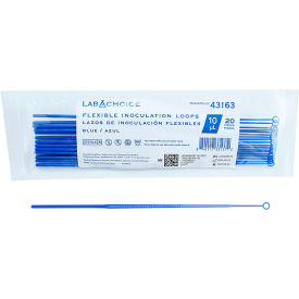 Dynarex® LabChoice Flexible Inoculation Loop Sterile 10l Capacity Blue Pack of 2000 43163