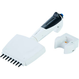 Dynarex® LabChoice Electronic Pipette Eight Channel 0.5 - 10L Adjustable Volume Black/White 40110