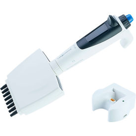 Dynarex® LabChoice Electronic Pipette Eight Channel 10 - 100L Adjustable Volume Black/White 40111