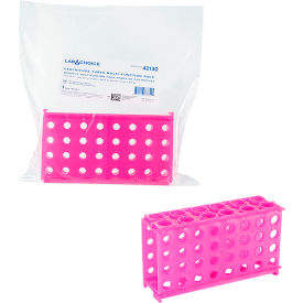 Dynarex® LabChoice Centrifuge Tube Stand Fits 15 mL & 50 mL Tubes Red Pack of 50 42130