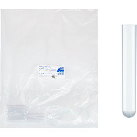 Dynarex LabChoice Test Tubes Polystyrene 16 x 100mm 10 ml Capacity Clear 42005