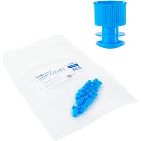 Dynarex LabChoice Flange Plug Cap For 12mm Test Tube Blue 42020