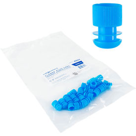 Dynarex LabChoice Flange Plug Cap For 16mm Test Tube Blue 42024