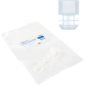 Dynarex LabChoice Flange Plug Cap For 16mm Test Tube Clear 42025