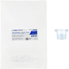 Dynarex LabChoice Universal Plug Cap 10/12/13/16mm Clear 42026
