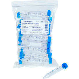 Dynarex LabChoice Centrifuge Tubes Sterile 15 ml Capacity Clear/Blue 42101