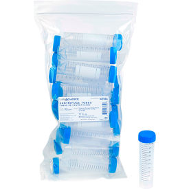 Dynarex LabChoice Centrifuge Tubes Self-Standing 50 ml Capacity Clear/Blue 42104