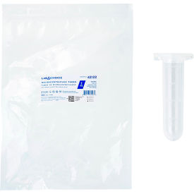 Dynarex LabChoice Microcentrifuge Tubes with Caps Sterile 2 ml Capacity Neutral 42122