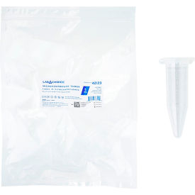 Dynarex LabChoice Microcentrifuge Tubes with Caps Sterile 5 ml Capacity Neutral 42123
