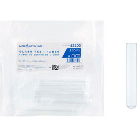Dynarex LabChoice Test Tubes Borosilicate Glass 16 x 100mm 10 mL Capacity Clear 42203