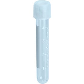 Dynarex LabChoice Culture Tube w/Dual Position Cap & Graduation Peel Pack 12x75mm 5 ml Cap. 42305