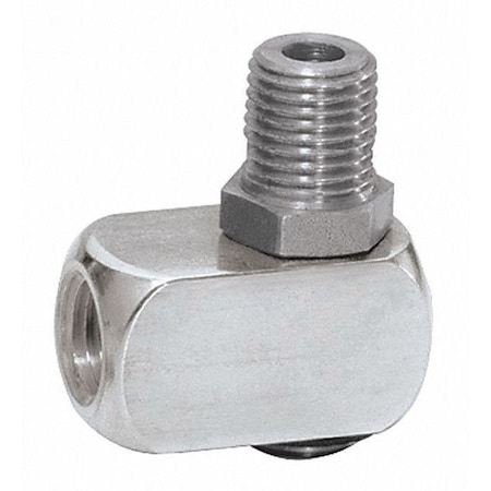 Single Pivot Swivel Connector, Dynaswivel, 1/4 in NPT MPN:95590