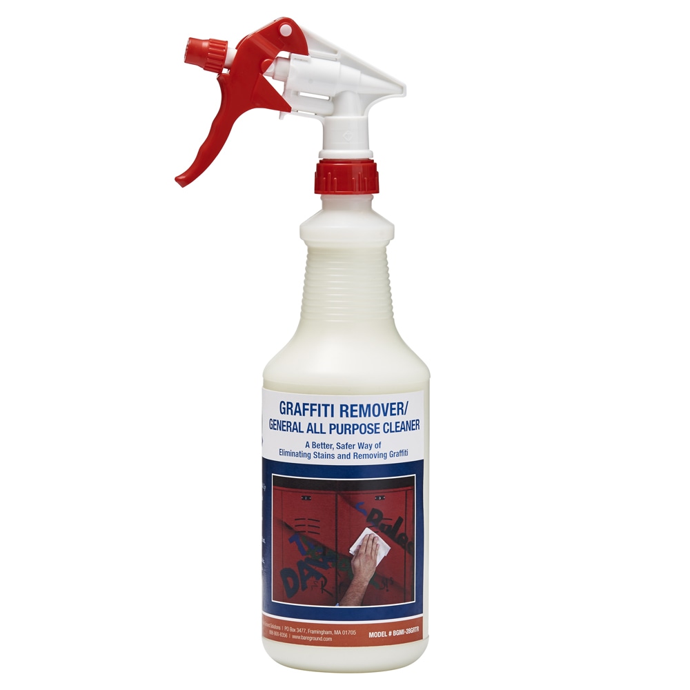 Bare Ground Solutions 1 Shot Graffiti Remover, 28 Oz Bottle MPN:BGMI-28GRTR