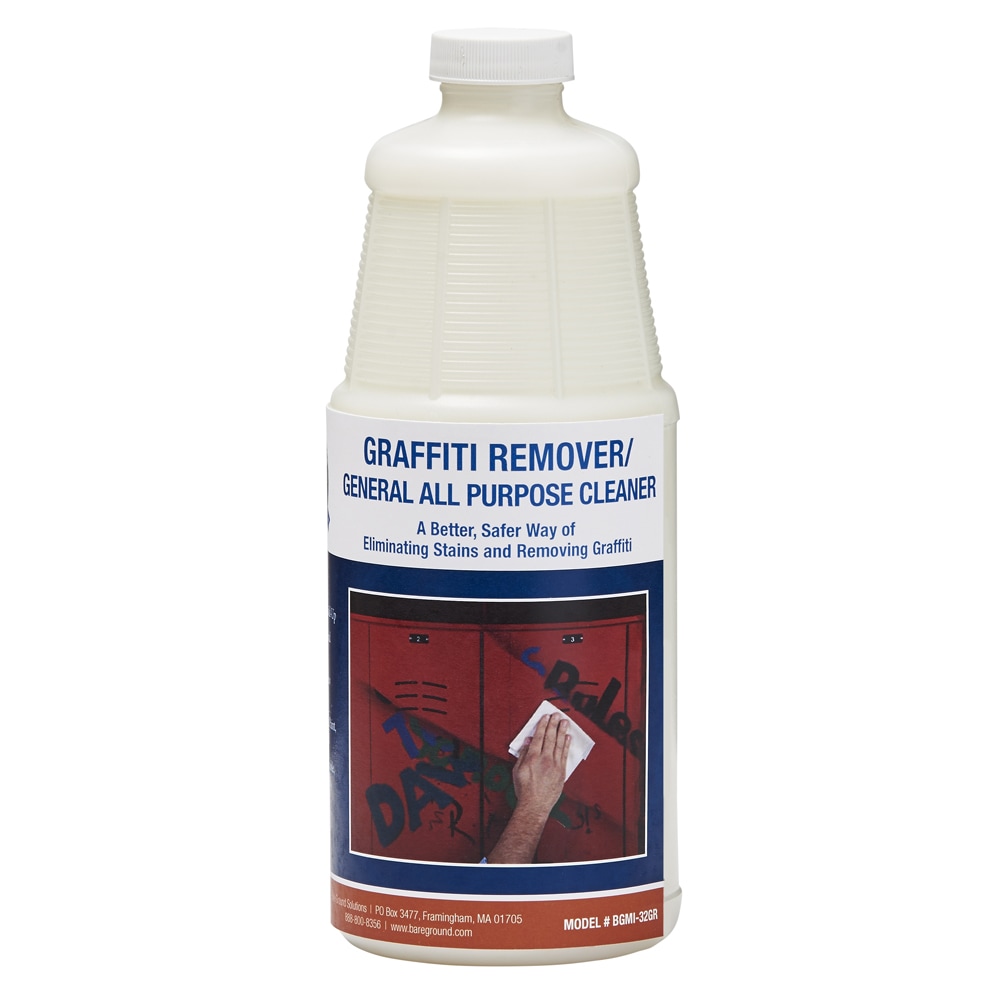 Bare Ground Solutions 1 Shot Graffiti Remover, 32 Oz Bottle MPN:BGMI-32GR