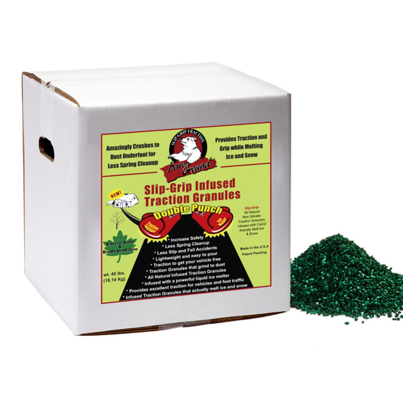 Bare Ground Slip Grip Traction Granules, 15 Lb MPN:SLGP-15