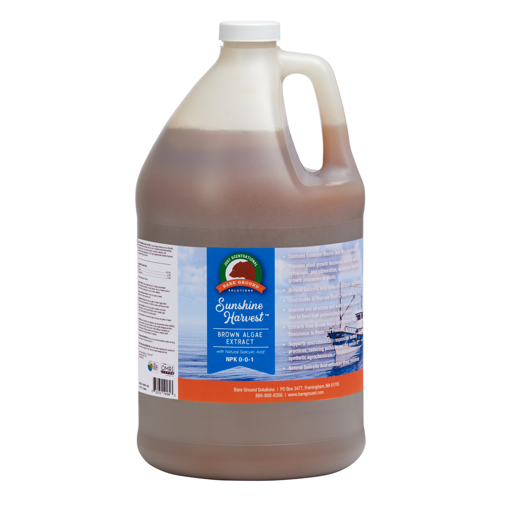 Just Scentsational NPK 0-0-1 Brown Algae Extract With Natural Salicylic Acid, 128 Oz MPN:ANSW-128G