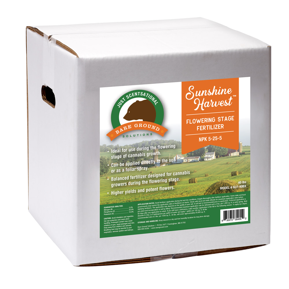Just Scentsational NPK 5-25-5 Flowering Stage Fertilizer, 40-Lb Box MPN:GLF-40BX