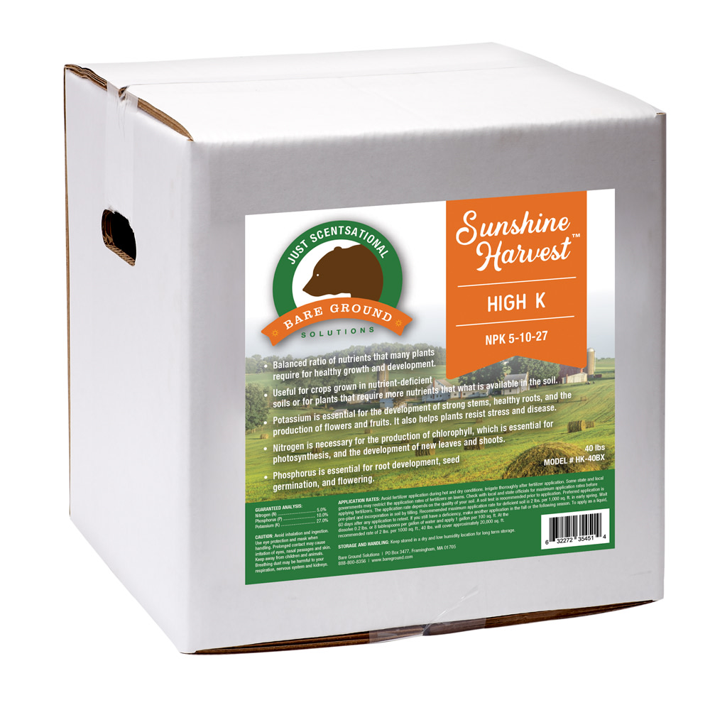 Just Scentsational High K NPK 5-10-27 Fertilizer, 40-Lb Box MPN:HK-40BX