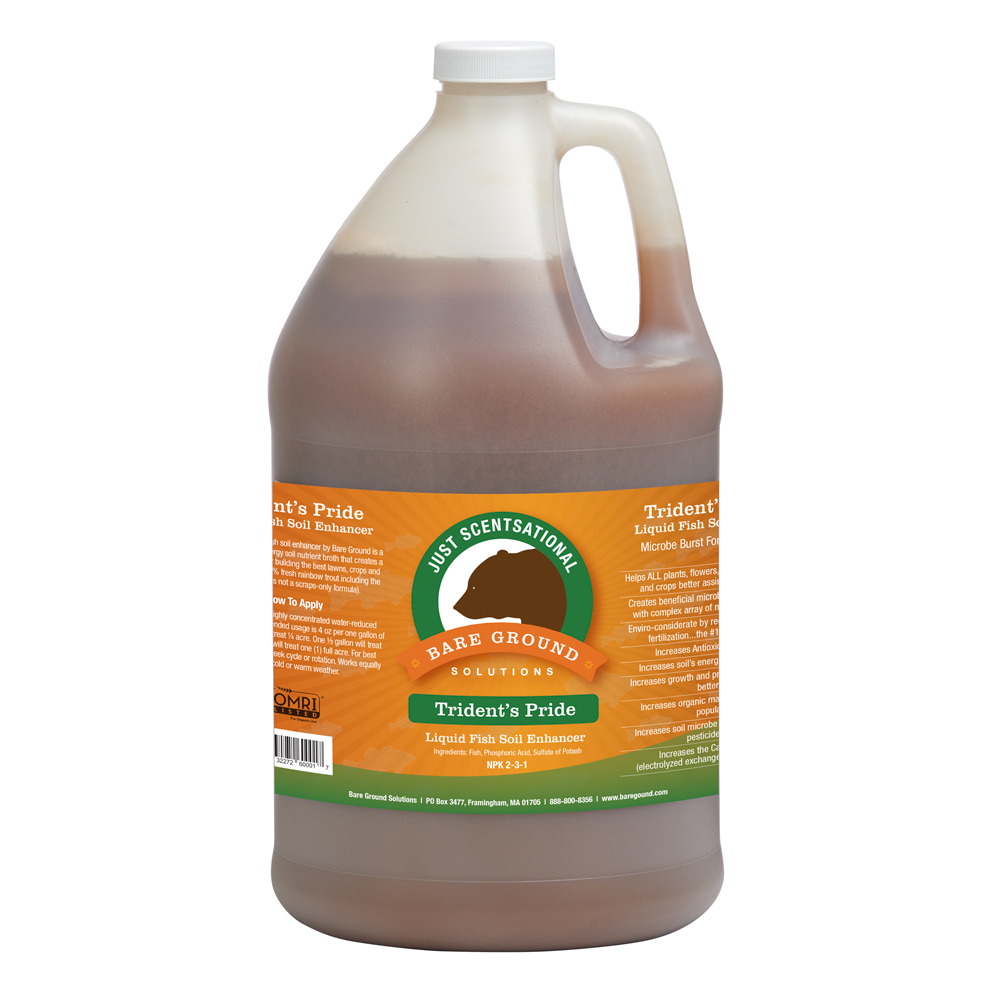 Just Scentsational Tridents Pride Liquid Fish Fertilizer, 1 Gallon MPN:TP-128G