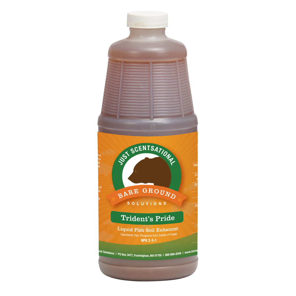 Just Scentsational Tridents Pride Liquid Fish Fertilizer, 1 Quart MPN:TP-1Q