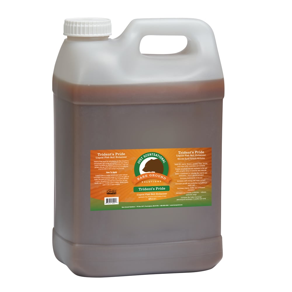 Just Scentsational Tridents Pride Liquid Fish Fertilizer, 2.5 Gallons MPN:TP-2.5G