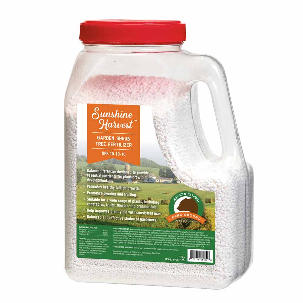 Just Scentsational Vegetable, Garden, Shrub And Tree NPK 10-10-10 Fertilizer, 12 Lb Shaker MPN:VGST-12SJ
