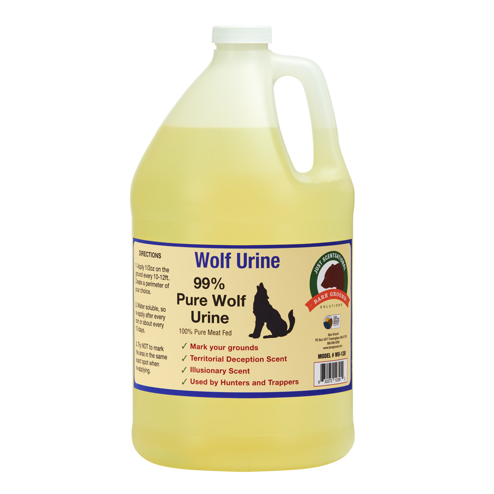 Just Scentsational Wolf Urine Predator Scent, 128 Oz MPN:WU-128